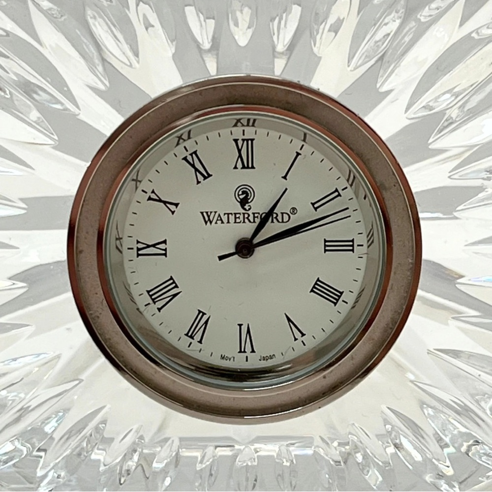 Waterford Crystal Desk Clock